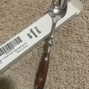Grandpa’s Fruit Spoon with Wood Grain Handle